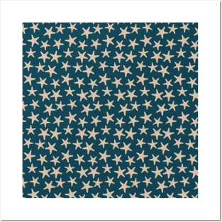 Starfish Ocean Nautical Theme Design Posters and Art